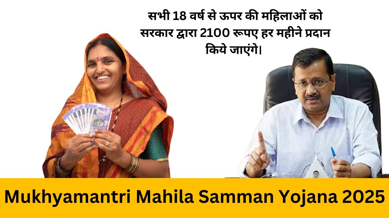 Mukhyamantri Mahila Samman Yojana 2025